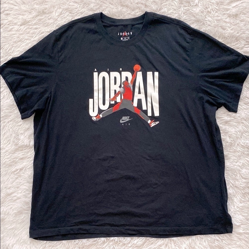 Jordan (Nike ) Black graphic Short Sleeve Tee